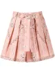 Image 1 of Sandro Paris pleated bandana print shorts