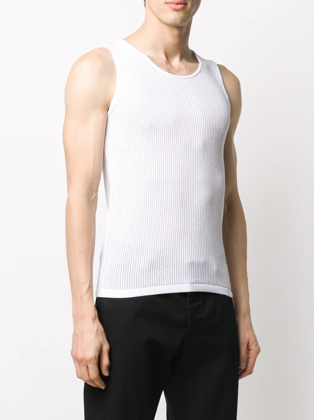 fishnet vest top