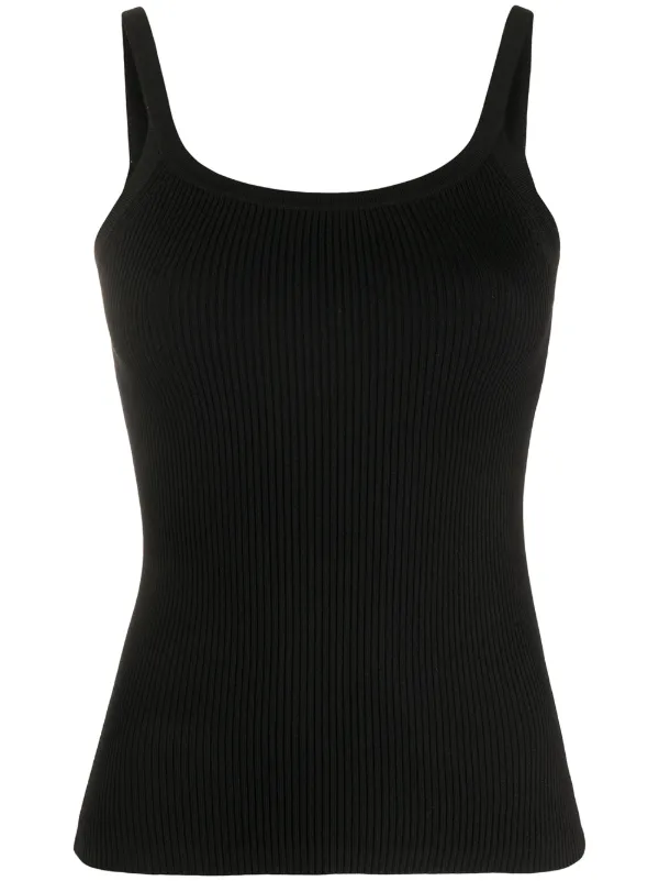 black vest top dress