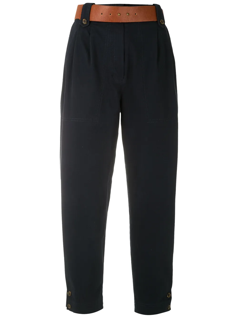 Nk Cropped-Hose Mit Gürtel 95DT9 haFOq Nk Cropped-Hose Mit Gürtel 95DT9 haFOq