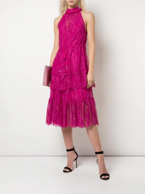 Shop Alexis Magdalina lace dress with 