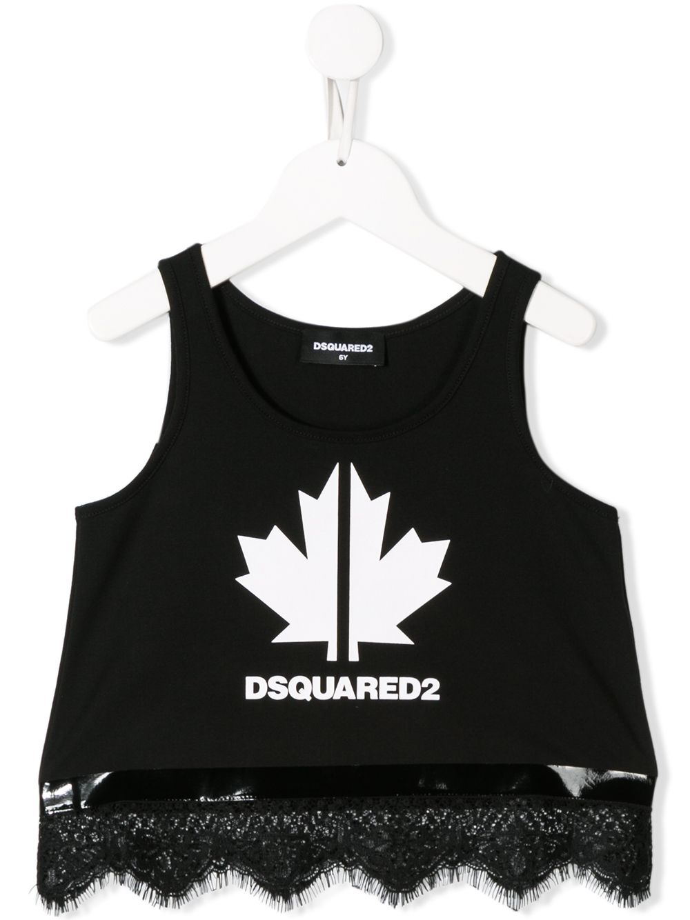 фото Dsquared2 kids топ с логотипом