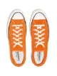 Converse Orange Chuck 70 suede low top sneakers