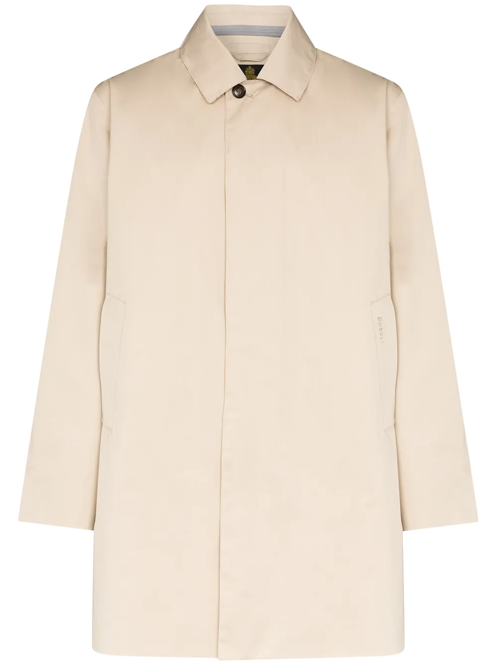 Barbour однобортное пальто Barbour однобортное пальто