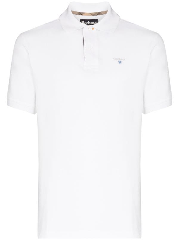 White barbour clearance polo