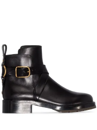 farfetch chloe boots