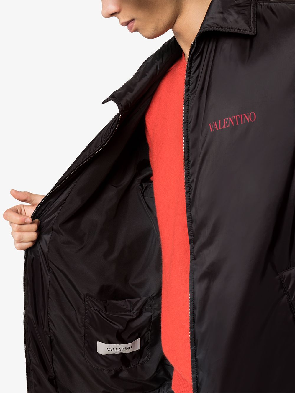 фото Valentino ветровка с логотипом
