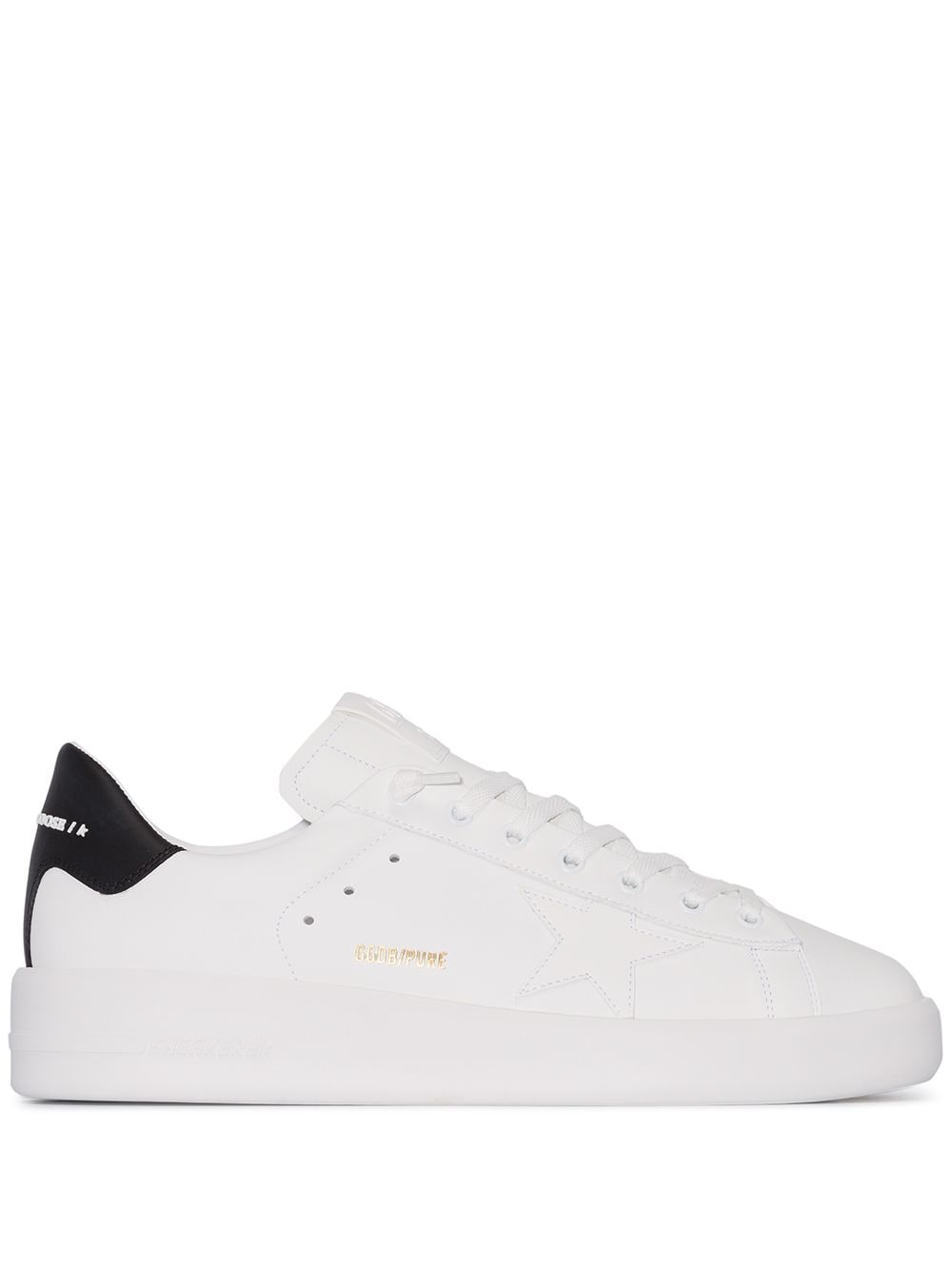 Golden Goose Men's Shoes Leather Trainers Sneakers Pure Star In White |  ModeSens