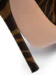 Gianvito Rossi 105mm zebra ankle tie pumps