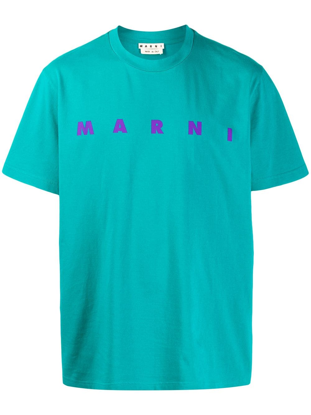 Marni Printed Logo T-shirt In 绿色