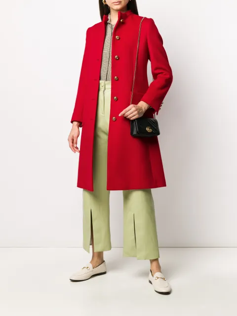 gucci red coat