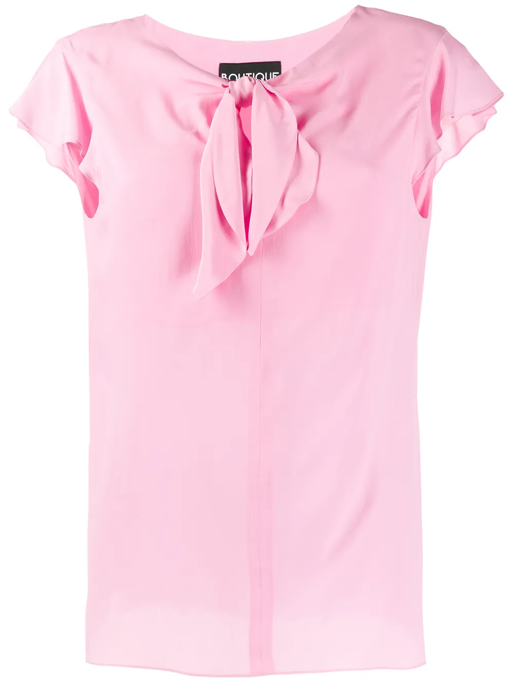Boutique Moschino Oberteil Mit Knotendetail FbB1i UkVrS Boutique Moschino Oberteil Mit Knotendetail FbB1i UkVrS