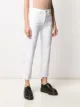 MSGM logo print slim jeans