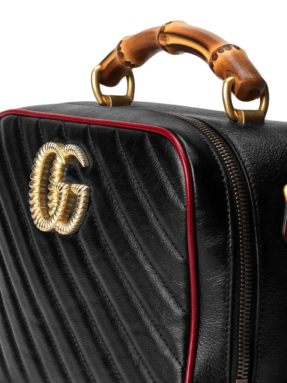 Gucci Bamboo Handle Marmont Shoulder Bag Farfetch