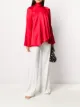 الصورة 2 من Alberta Ferretti بنطال واسع الأرجل بخصر عال