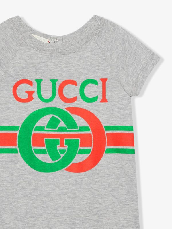Gucci Kids Traje De Baño Con De Entrelazada - Farfetch