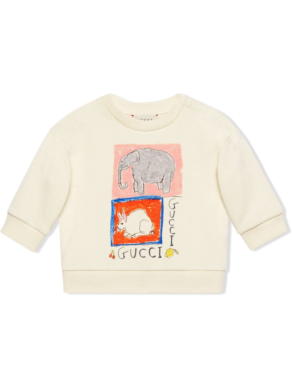 Gucci Kids Isabella Cotier Print Sweatshirt - Farfetch