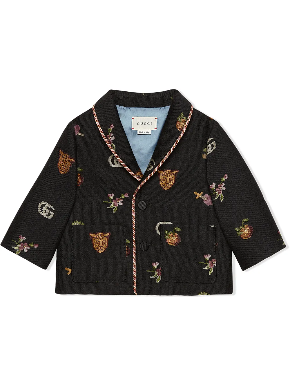 gucci monogram blazer