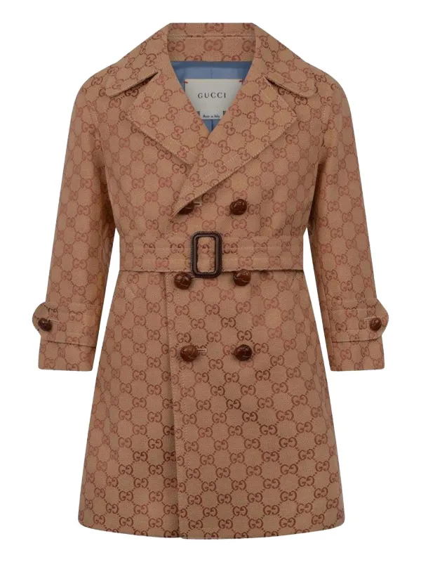 Gucci Kids グッチ・キッズ モノグラム ダブルコート - Farfetch 