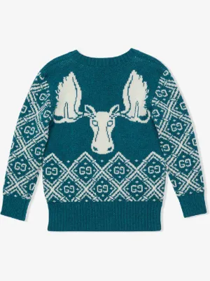 gucci girls jumper