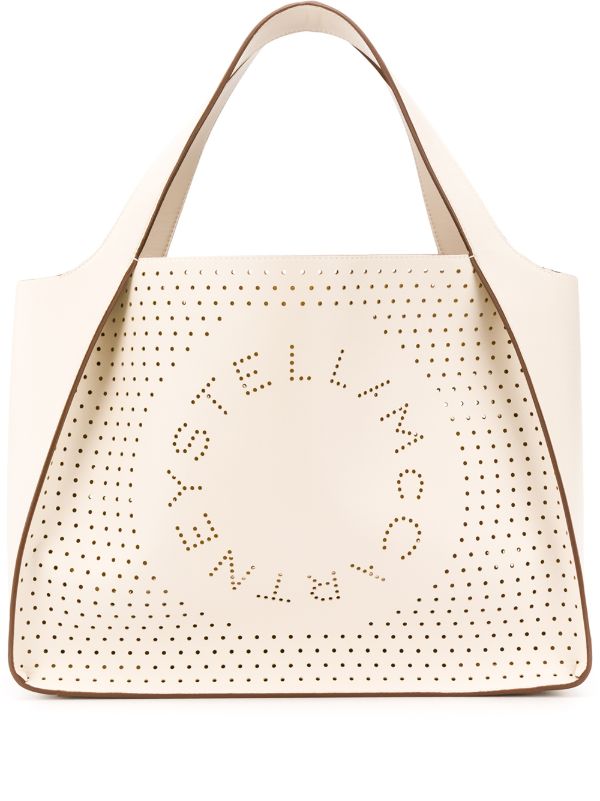 stella mccartney perforated tote