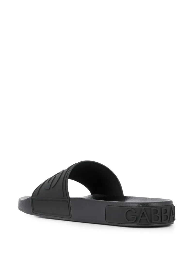 DOLCE & GABBANA PANTOLETTEN MIT LOGO