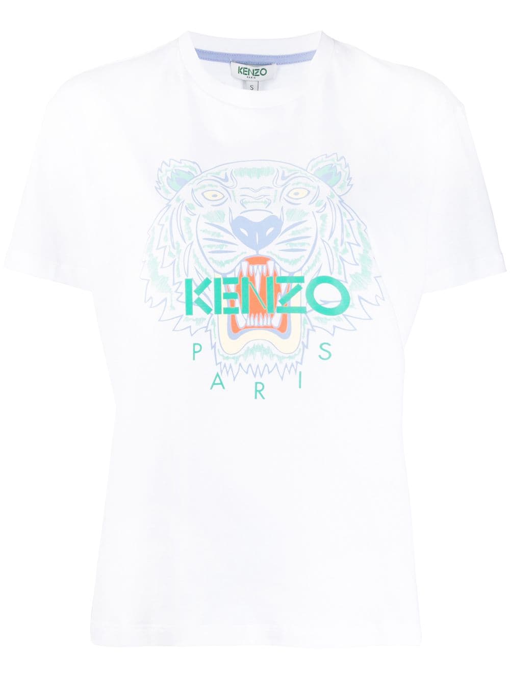 фото Kenzo футболка с короткими рукавами и принтом tiger