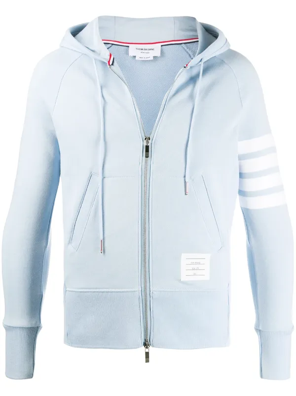 パーカー・フーディ Thom Browne Classic Full Zip Hoodie Classic full zip hoodie in classic loopback with engineered