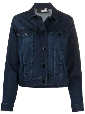 moschino jean jacket