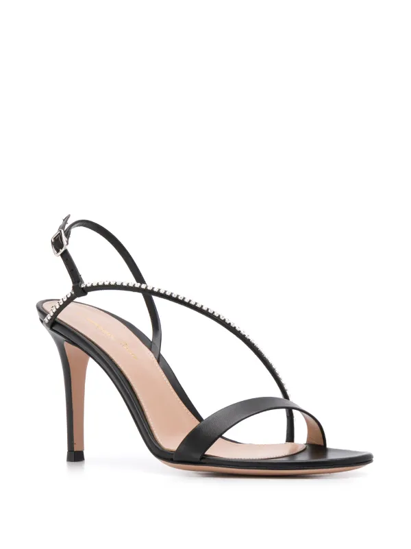 strappy high sandals