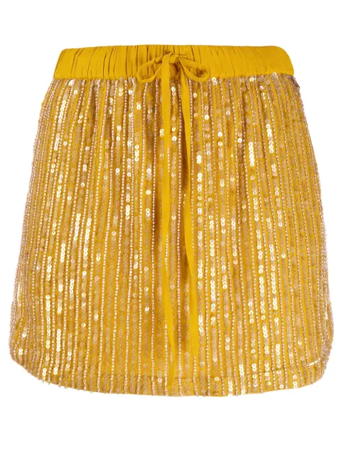 TWINSET — all-over sequin mini skirt