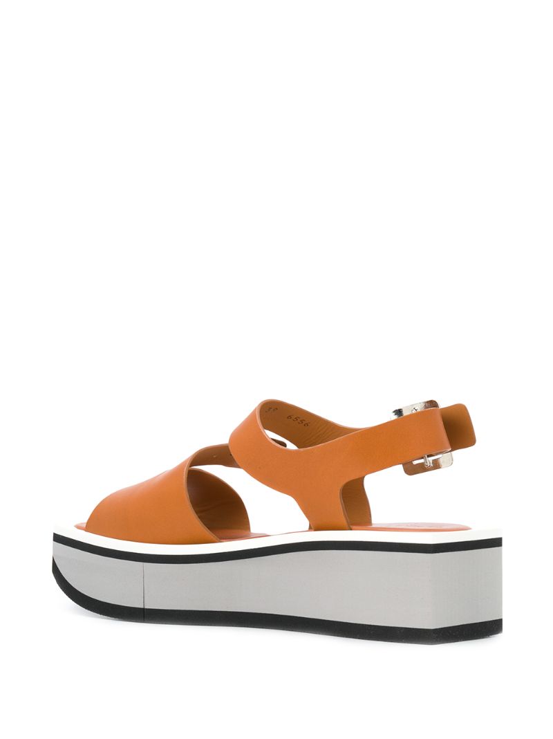 Shop Clergerie Ulysse Sandals In Brown