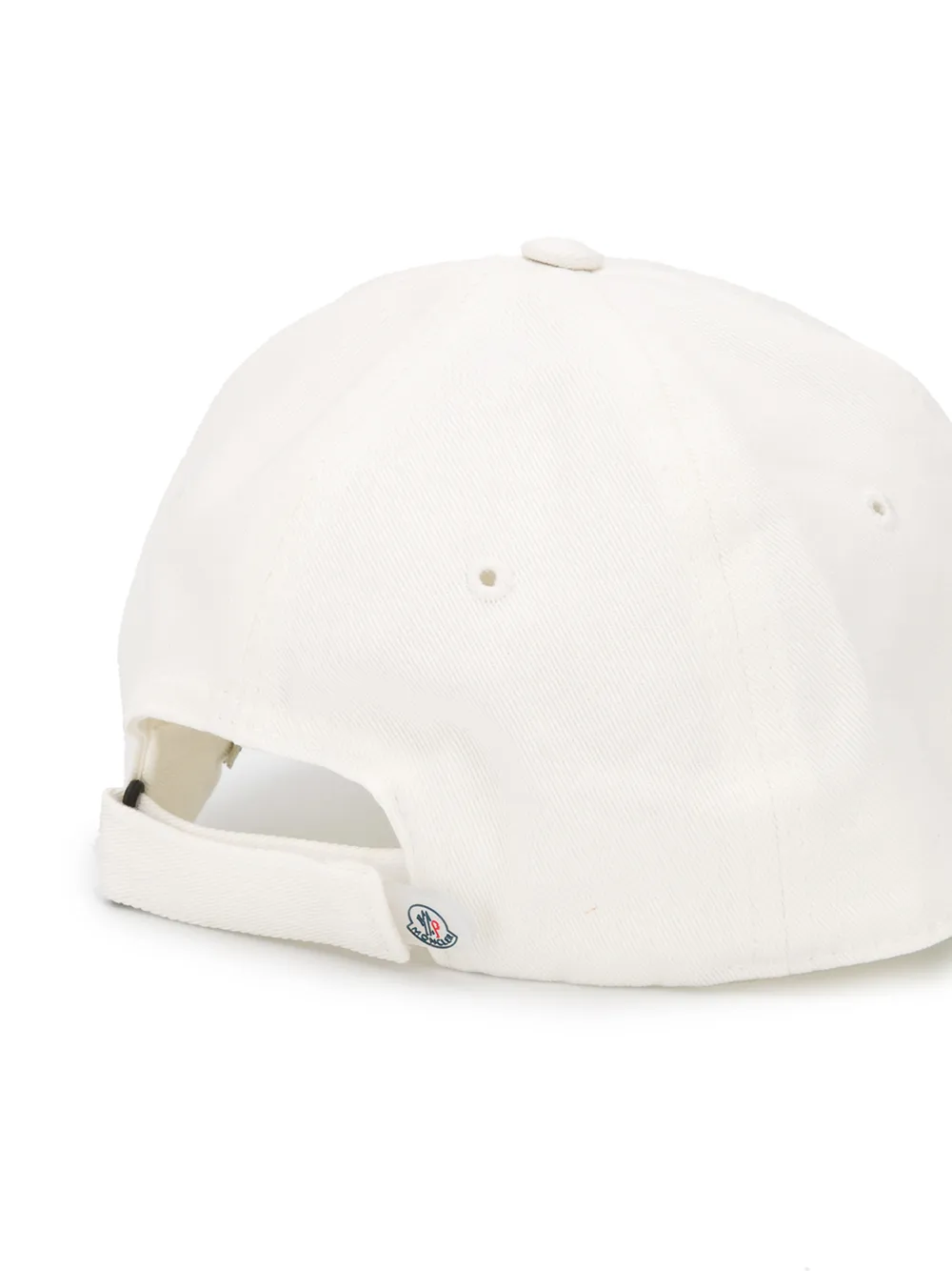 Moncler Enfant Honkbalpet met logopatch - Wit