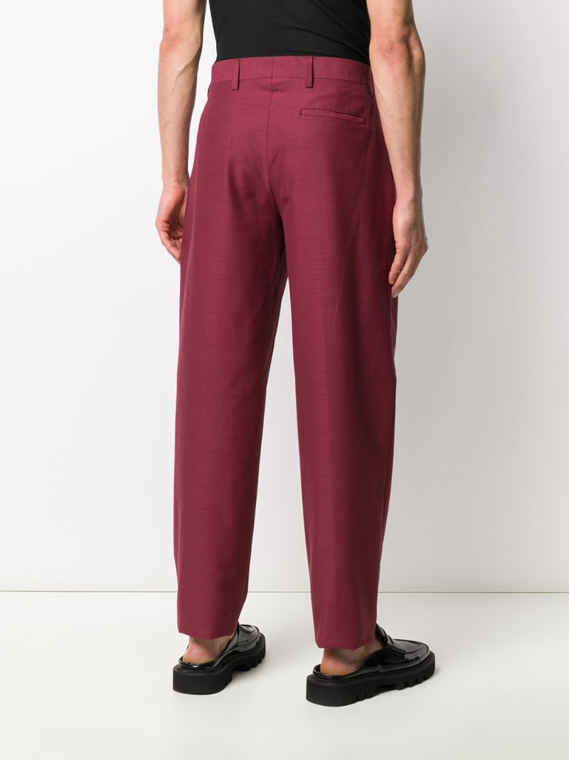 MISSONI HIGH-WAISTED STRAIGHT LEG TROUSERS 