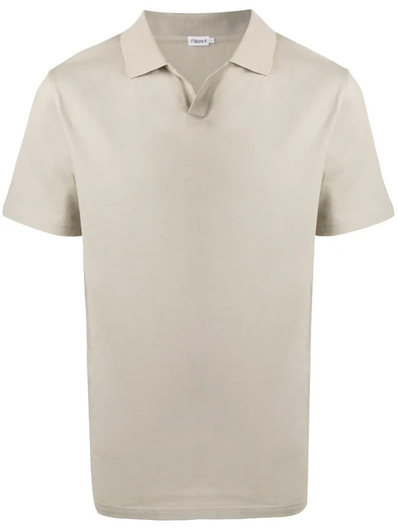 Filippa K Solid-color Polo Shirt In Neutrals