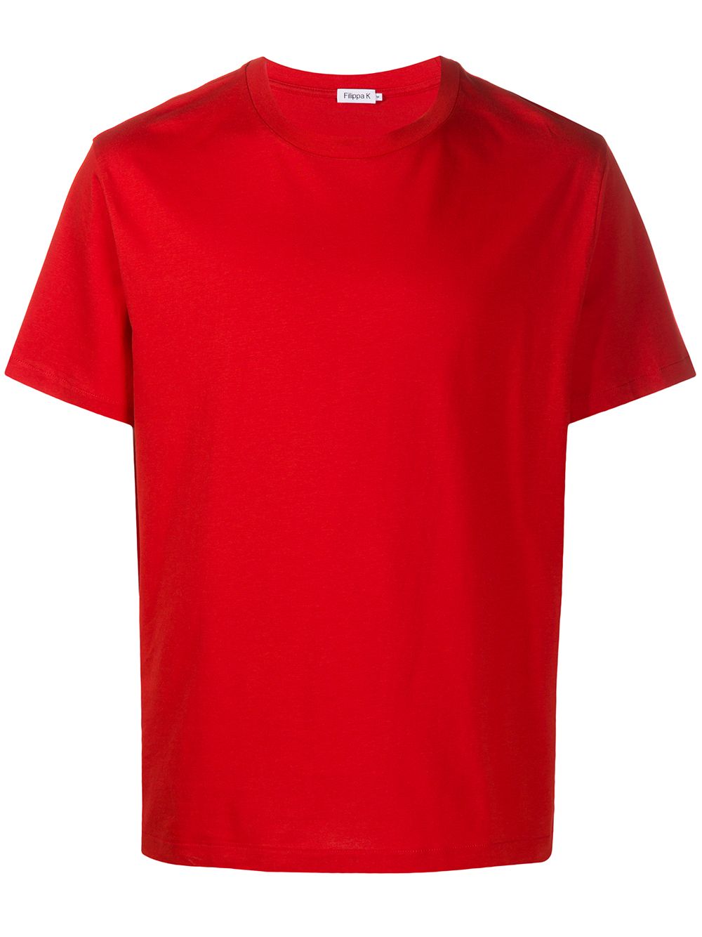 Filippa K Plain Crew Neck T-shirt In Red
