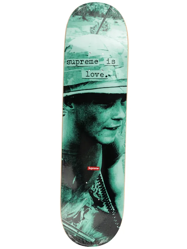 supreme is love skateboard deck