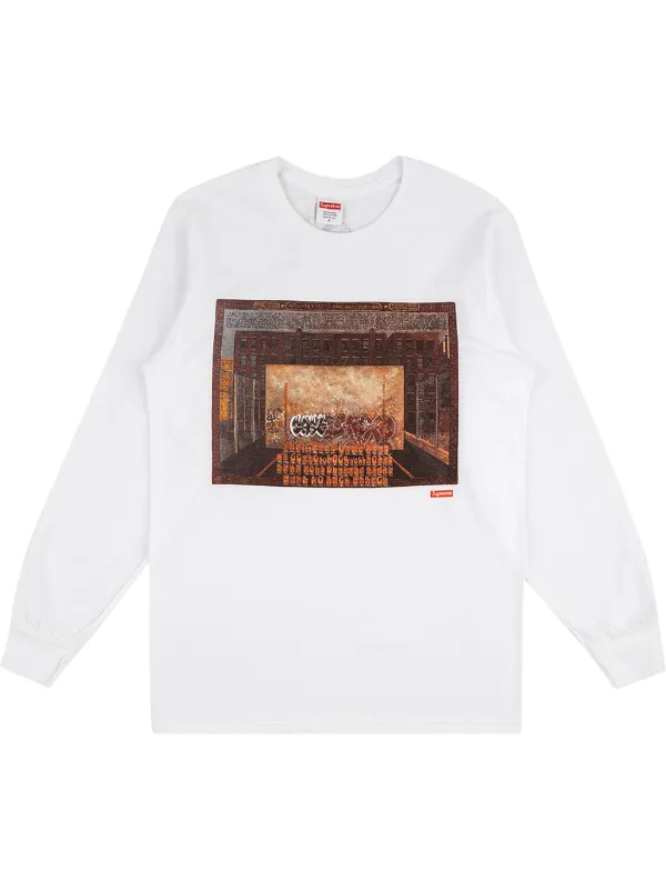 x Martin Wong Attorney Street graphic print T shirt
