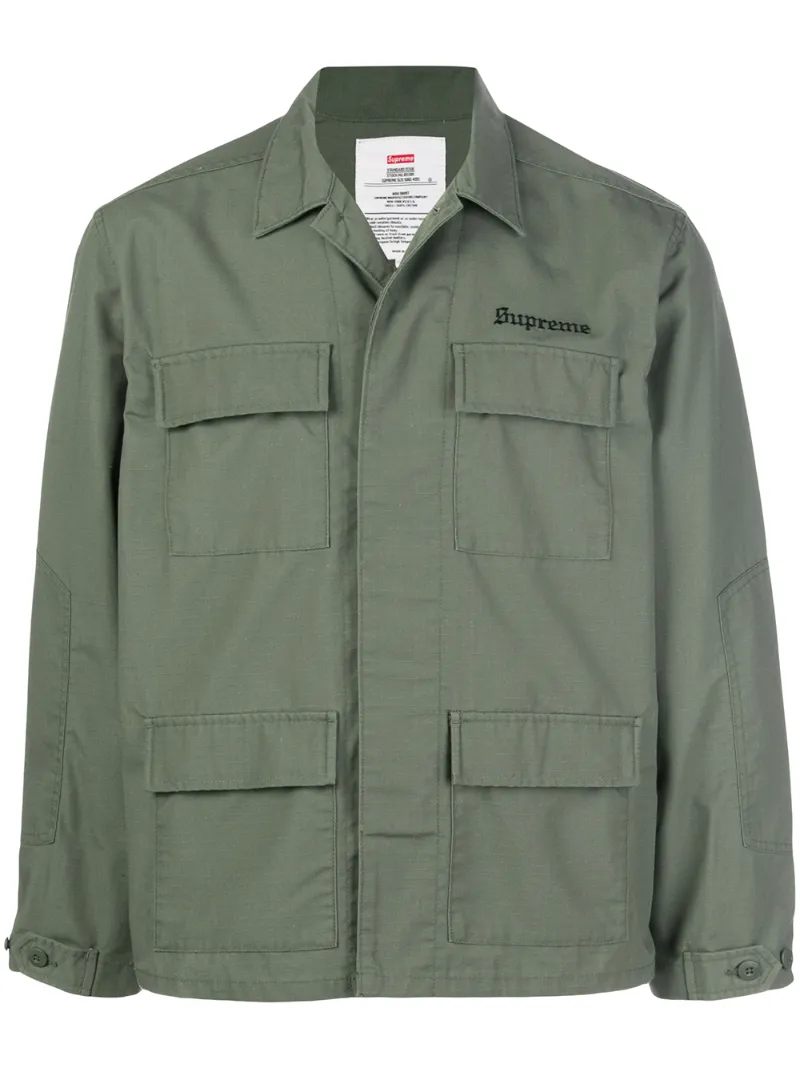 Supreme Hellraiser Bdu Jacket In Green