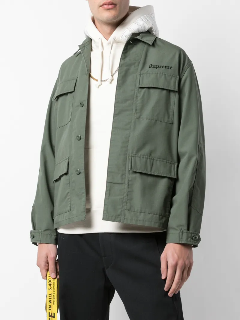 Supreme Hellraiser Bdu Jacket In Green | ModeSens