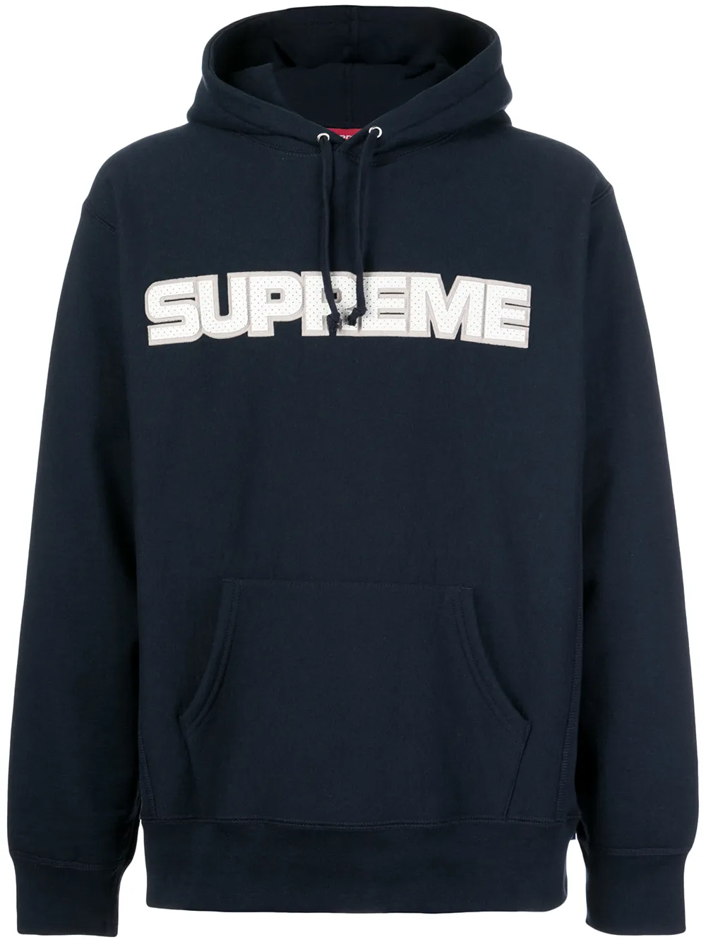 supreme perforated hoodie