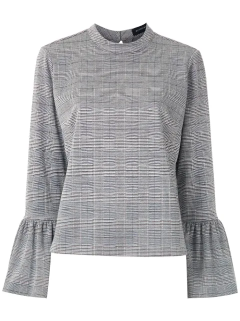 Olympiah Bourbon long sleeve blouse