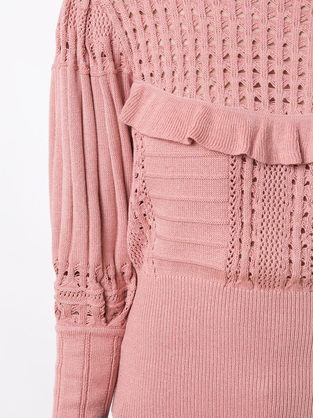 Shop Olympiah Monter Long Sleeves Blouse In Pink