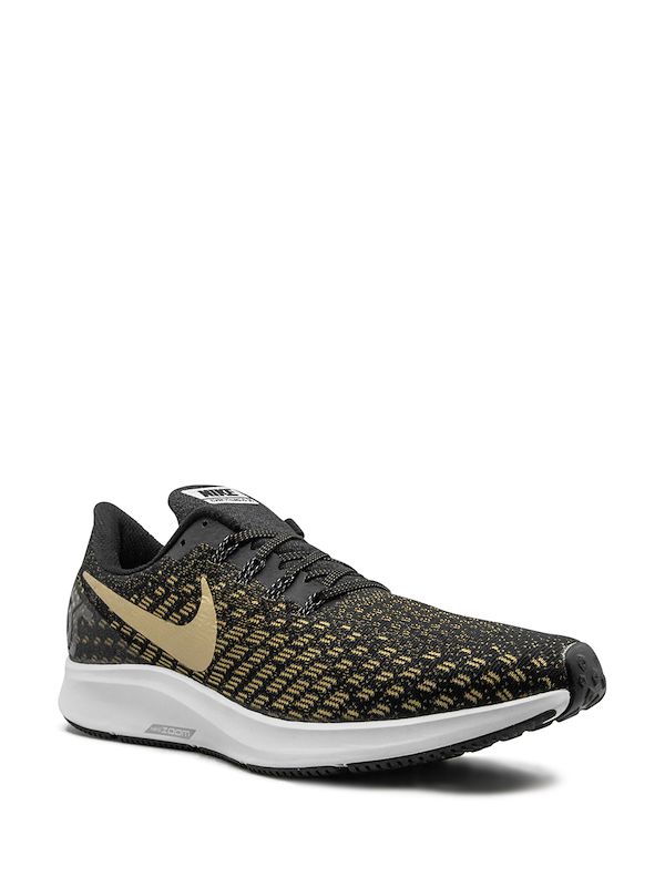 air zoom pegasus 35 black metallic gold