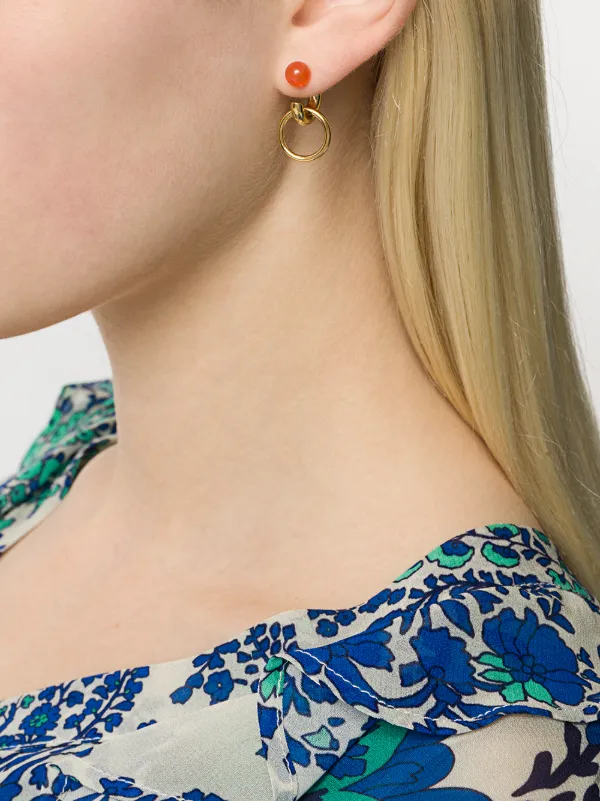 real gold earrings for women