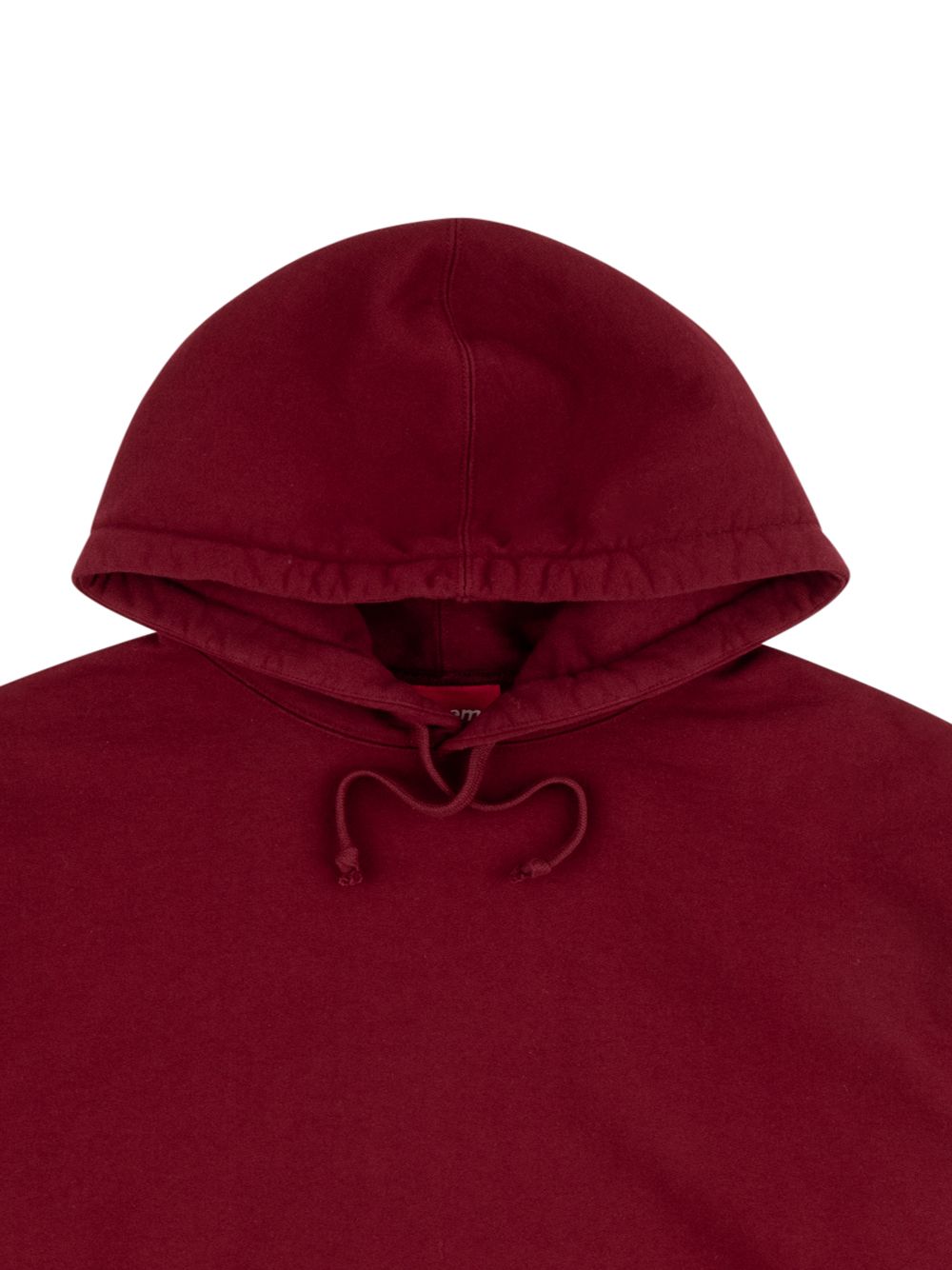 Supreme State Hooded Sweatshirt Burgundy