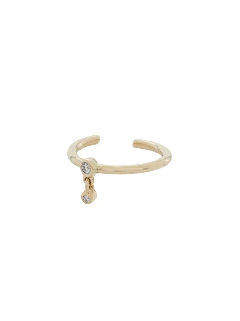 Maria Black Lady diamond embellished ear cuff