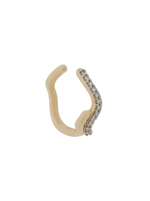 Maria Black diamond encrusted ear cuff