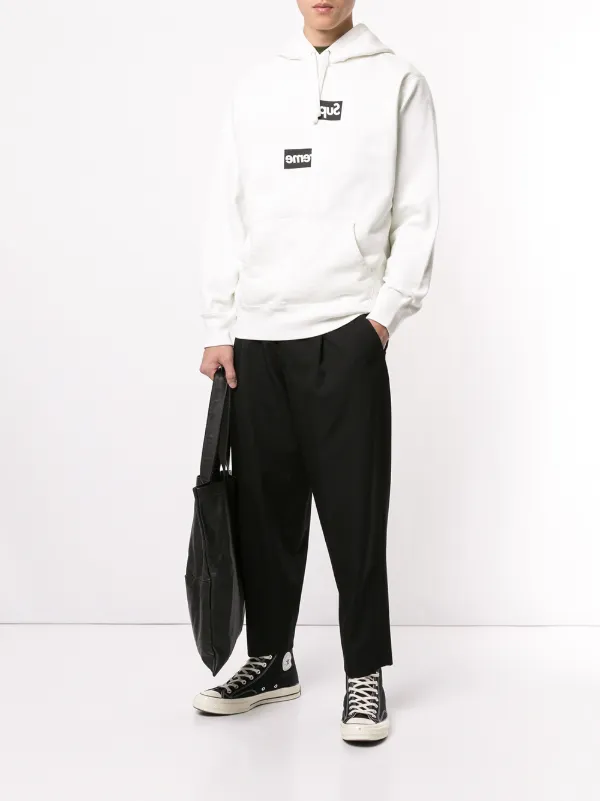 Comme des garcons hoodie on sale supreme