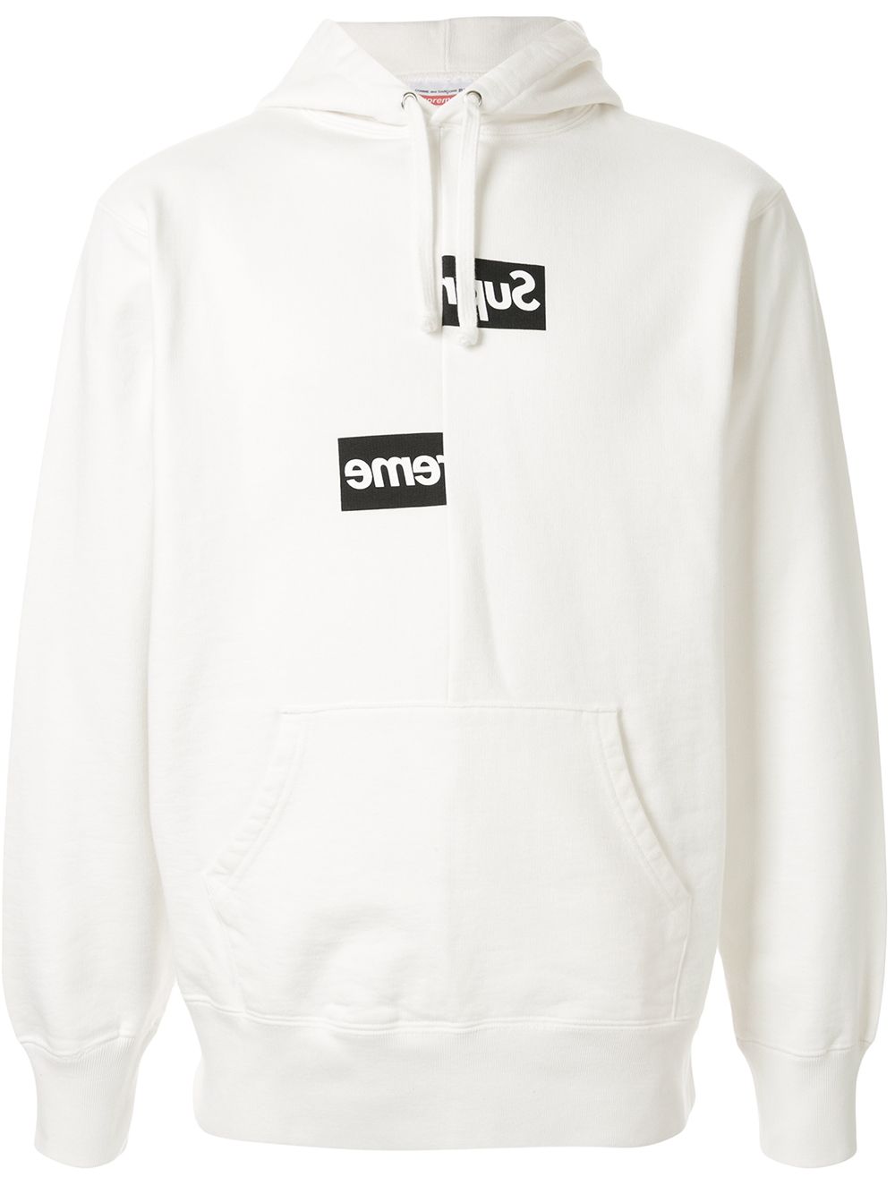 x Supreme 2018 logo hoodie